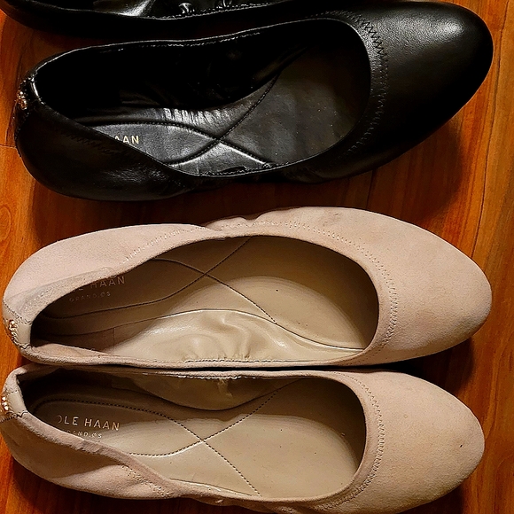 Cole Haan ballet slippers (2 pairs) sz 10B - Picture 1 of 10